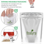 Tealyra - Scandinavian Wild Berry - 25 Bags - Black Currant - Goji Berry - Hibiscus Health Tonic - Loose Leaf Tea - Relaxing - Caffeine-Free - 25 Sachets