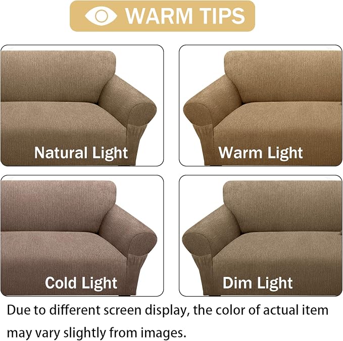 Armchair Slipcover with 1 Pillow Cover - Image 6
