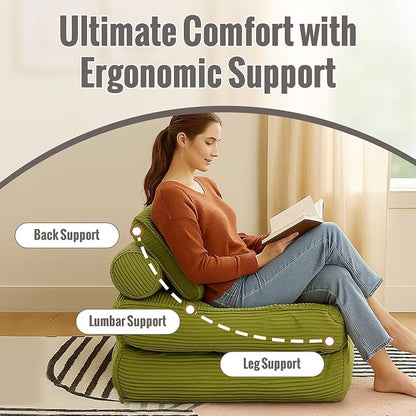Folding Sofa Bed Convertible Sleeper Chair 33" - Image 6