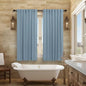 Pitalk Blue Curtains 38 Inch Wide by Pitalk