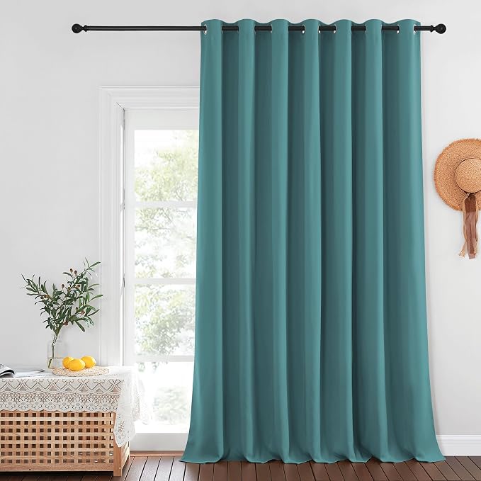 NICETOWN Blackout Curtains for Sliding Glass Door Room Divider Noise Reduce by NICETOWN
