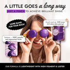 MONÉGASQUE Purple Edible Glitter for Drinks 15g – Violet Edible Glitter for Cakes & Cocktails – Purple Luster Dust for Cocktails – Violet Food Coloring for Cupcakes & Halloween Cake Decorations Spray