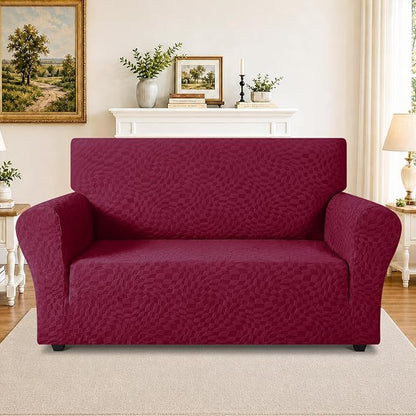 ZNSAYOTX 1 Piece Stretch Loveseat Covers - Image 2