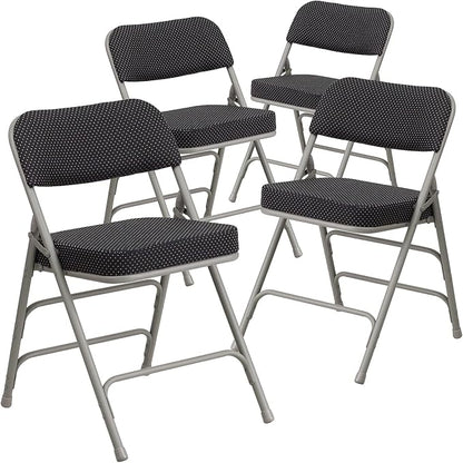 Flash Furniture HERCULES Series Premium Curved Triple Braced & Double Hinged by FlashFurniture