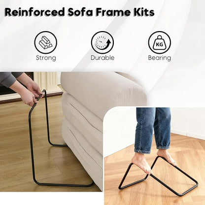 ZEIINPA Convertible Sleeper Sofa Bed - Image 5
