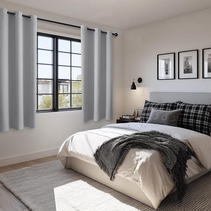 Blackout Curtains for Bedroom, 42 x 63 Inches Length, Window Curtains for - Image 6