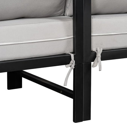 VilroCaz Outdoor L-Shaped Sectional Sofa - Image 8