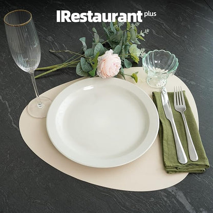 Stoneware Narrow Rim Commercial Grade Dinnerware America White, Plate 9", Case of 24