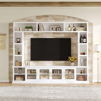 Merax 95" Entertainment Center for TVs up to 80", All-in-One TV Stand - Image 8