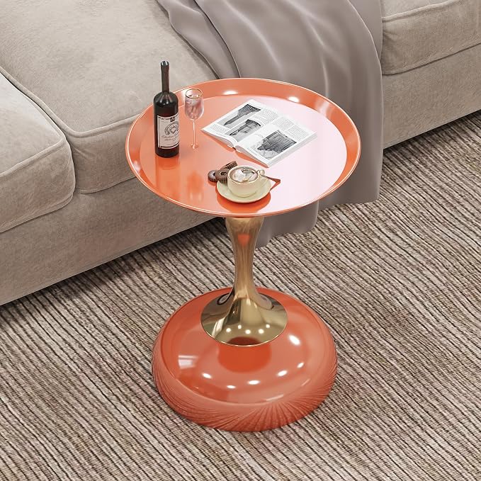 2-Pack Sleek Hourglass Side Table - Image 4