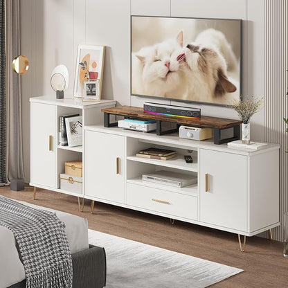 YAOHUOO 45" Large TV Riser for 32-60 inch TV, TV Riser Stand Shelf - Image 2