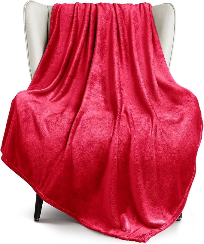 Exclusivo Mezcla Soft Large Fleece Throw Blanket by ExclusivoMezcla