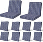 12Pcs Patio Cushion Covers Stretch Outdoor Furniture Protector Slipcovers | by pickyNproud