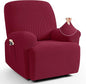 TAOCOCO Recliner Cover 4-Pieces, Recliner Stretch Sofa Slipcover, Recliner by TAOCOCO