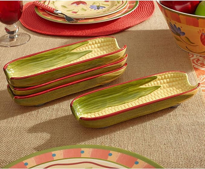 Pfaltzgraff Napoli Corn Dishes, Set of 4, Multicolor