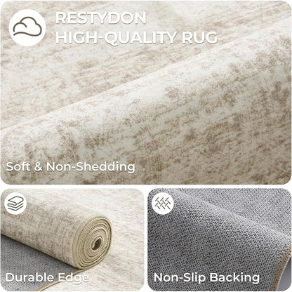 2x8 Runner Rug Non Slip, Washable Hallway Runner Rug, Nursery Room, Soft Runner - Image 7