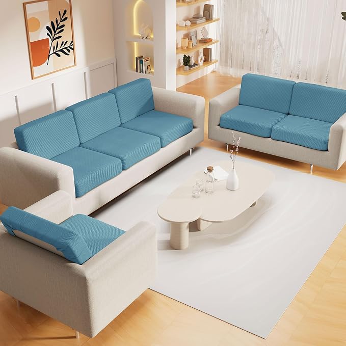 Waterproof Sectional Couch Covers, Non Slip Sofa Cushion Covers | L Shape - Image 2