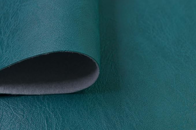 Wento Thick Faux Leather Fabric Soft Skin Grain PU Leather - Image 3