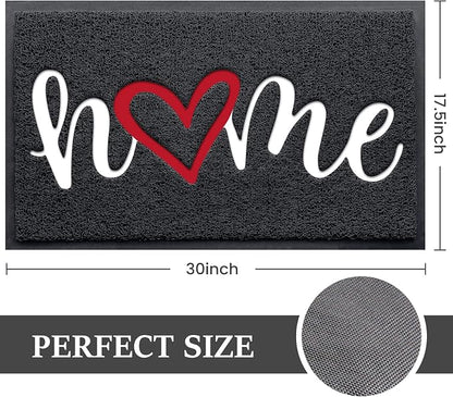 Door Mat Welcome Mat Floor Mat for Entryway, High Traffic Areas | Low Profile - Image 2