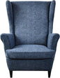 KRFOONN Wingback Chair Covers Slipcovers 2 Piece Stretch Wing Chair Covers by KRFOONN