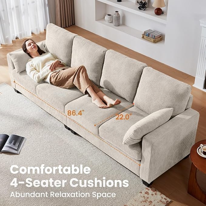 CHIC HOUSE Modular Sectional Sofa - Image 4