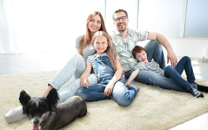 LOCHAS Area Rugs Fluffy Living Room Carpet - Image 3