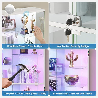 HNEBC Display Cabinet with Glass Doors - Image 5