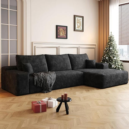 108" Sectional Couches for Living Room Cloud Couch Sofa - Image 6