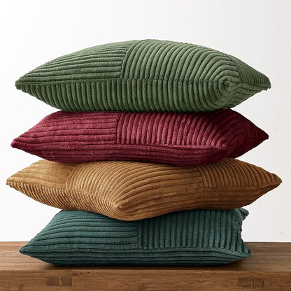 MIULEE Boho Christmas Green Decorative Throw Pillow Covers 20x20 Set of 4 - Image 6
