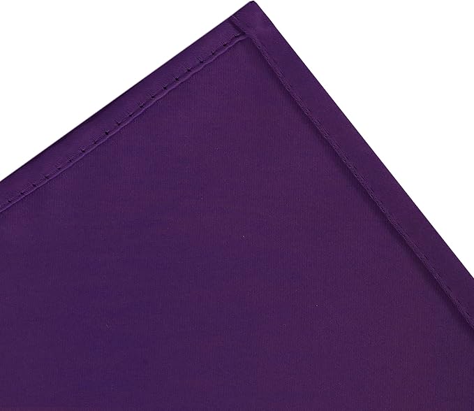 Blackout Curtains 66 x 84 inch/Purple Curtains Set of 2 Panels/Thermal - Image 8