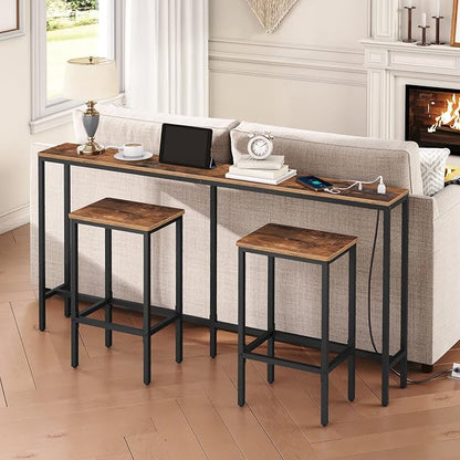 MAHANCRIS 63'' Skinny Console Table - Image 2