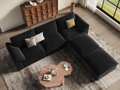 EASE MOOSE Oversized Modular Sectional Sofa, Extra Large U Shape Sectional - Image 5