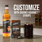 DaVinci Gourmet Slightly Sweet Cold Brew Stick Pack, Instant Coffee Powder, 6 Count (Pack of 1)