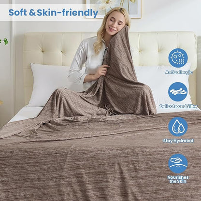 OIGAE Cooling Blanket for Hot Sleepers - Image 5