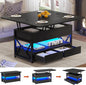 Itaar 40" Lift Top Coffee Table, 4 in 1 Coffee Tables by Itaar