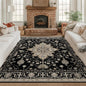RELEANY Washable Area Rug, Square 8'x8', Water Repellent, Pet Friendly by RELEANY
