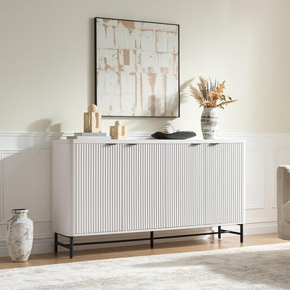 Fatmok 65" Large Sideboard Buffet Cabinet - Image 3
