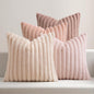 MIULEE Faux Fur Plush Euro Decorative Throw Pillow Covers 24x24, Soft Cute by MIULEE