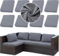 8PCS Patio Cushion Covers.Patio Furniture Couch SeatSlipcovers | Washable by SUKAIKEQA