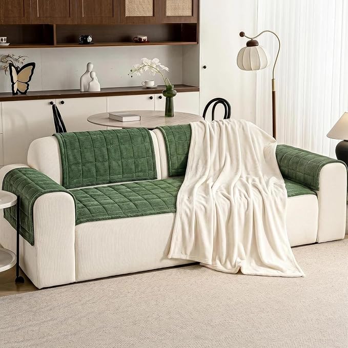 Couch Covers for Dogs Washable, 27.6"x82.7" Non Slip Couch Covers for Loveseat - Image 2