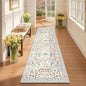 Yamaziot 2x8 Washable Hallway Runner Rug Non Slip Carpet, Colorful Beige | Soft by Yamaziot