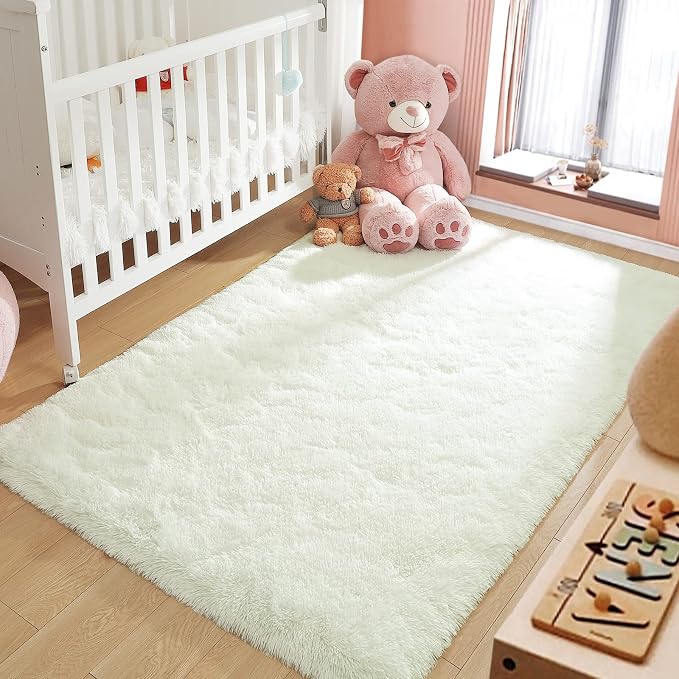 LOCHAS Area Rugs Fluffy Living Room Carpets - Image 2