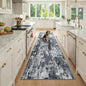 RELEANY Washable Runner 3'x9' Abstract Area Rug by RELEANY