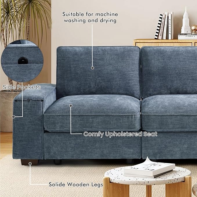 TEKAMON 100" Modular Sectional Sofa - Image 6