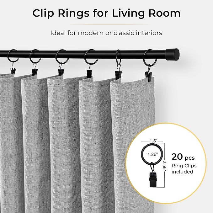 INOVADAY 100% Blackout Curtains - Image 3