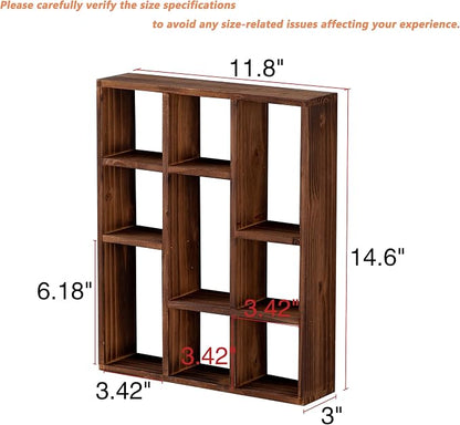 SOFE Small Brown Wood Shadow Box - Image 2