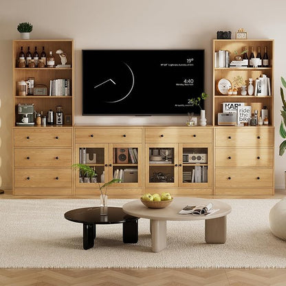 TUSY 71" Large TV Stand Set - Image 9