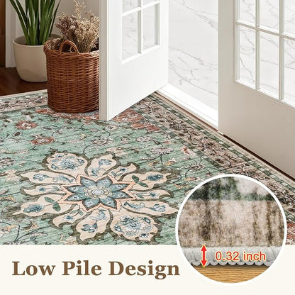 2x3 Area Rugs Living Room: Washable Rug - Image 9