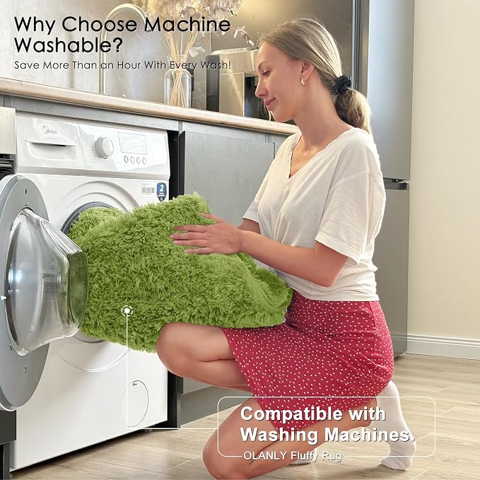 OLANLY 6x9 Machine Washable Large Area Rugs - Image 2