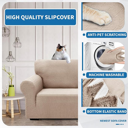 XINEAGE 2026 New Stretch Armchair Covers 1 Piece Chair Slipcovers Chair - Image 6